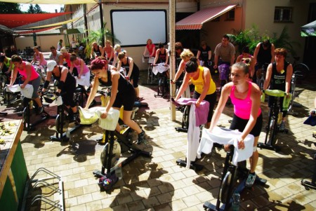 A 3. óra vége felé már kezd fáradni a csapat